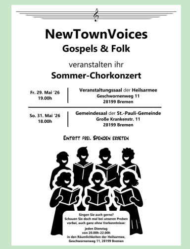 Ankündigung Sommerkonzerte 2026